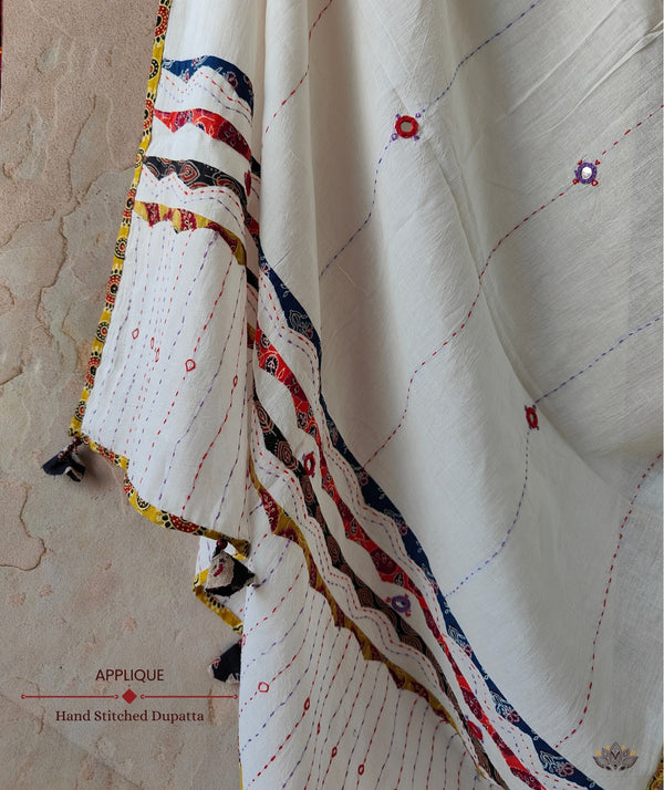 Barmer Applique Dupatta