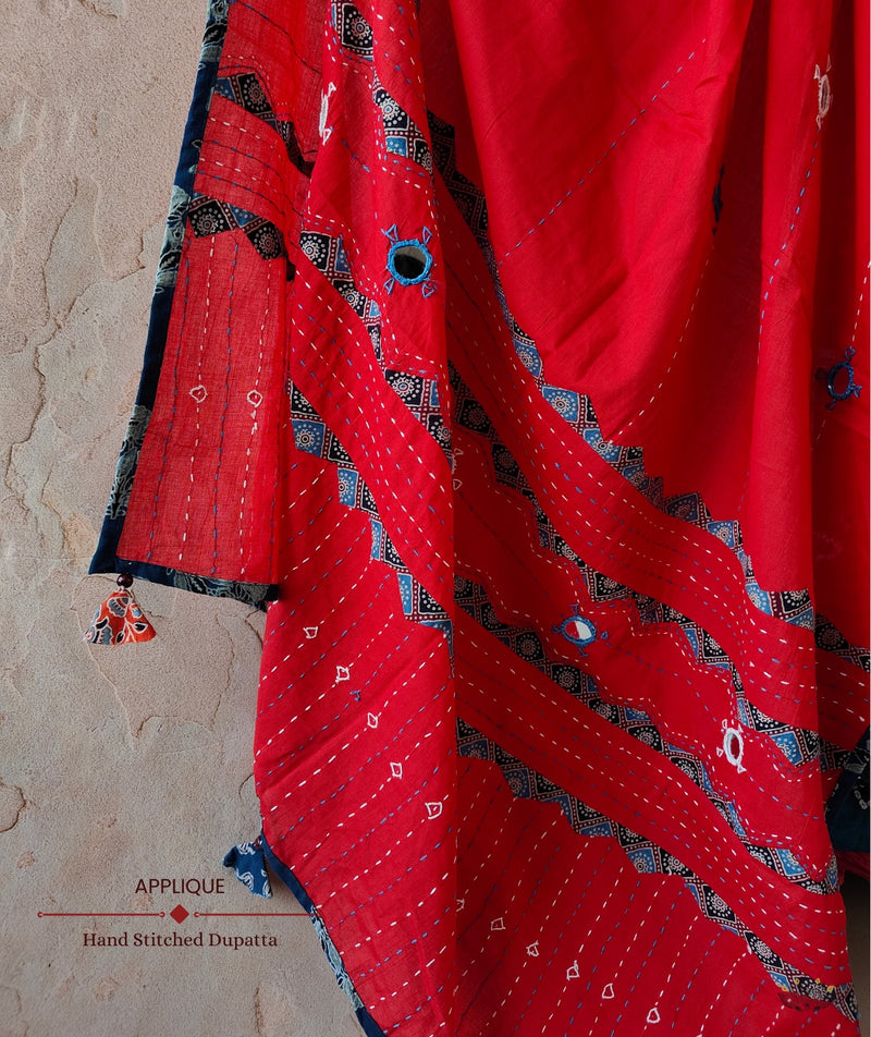 Barmer Applique Dupatta