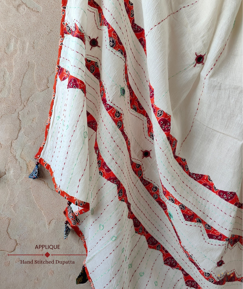 Barmer Applique Dupatta