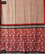 Exclusive Amounee Bagru Hand Block Printed Cotton Saree