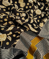 Exclusive Amounee Bagru Hand Block Printed Cotton Saree