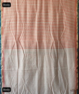 Exclusive Amounee Sangneer Hand Block Printed Chanderi Saree