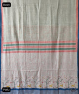 Exclusive Amounee Sangneer Hand Block Printed Cotton Saree