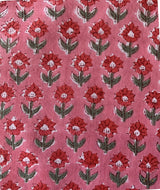 Sanganer Handblock Printed Yardage Fabric