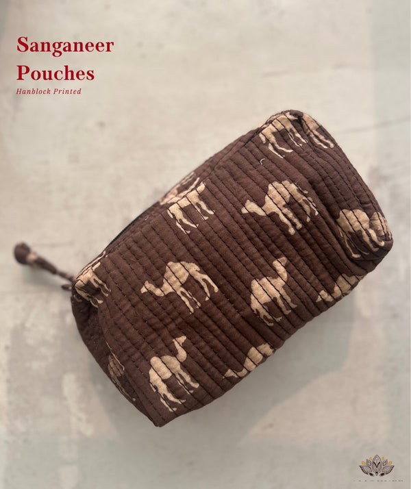 Exclusive amounee Round zipper Pouch organiser