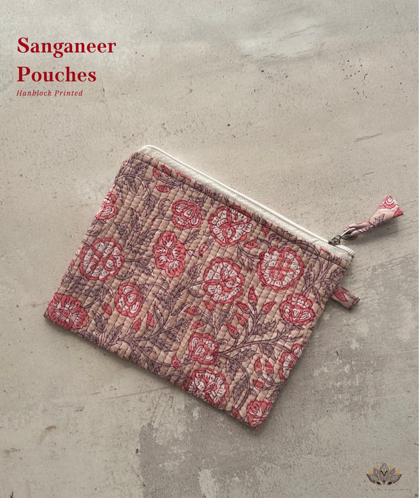 Exclusive amounee Flat  zipper Pouch organiser