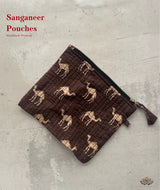 Exclusive amounee Flat zipper Pouch organiser