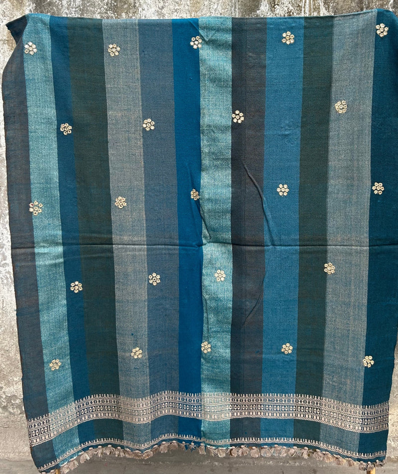 KACCHI WOOLEN HANDWOVEN SHAWL