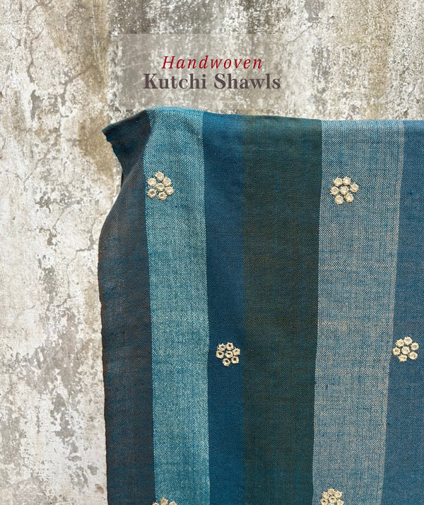 KACCHI WOOLEN HANDWOVEN SHAWL