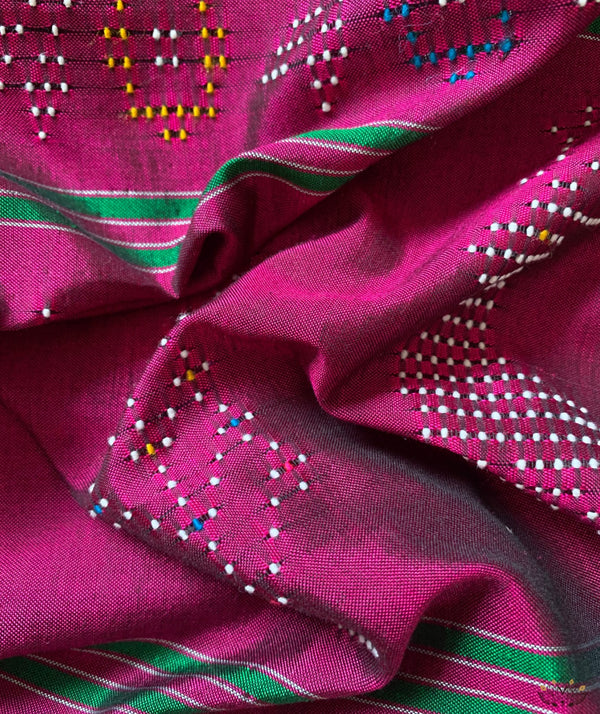 TANGALIYA COTTON-SILK HANDWOVEN SAREE