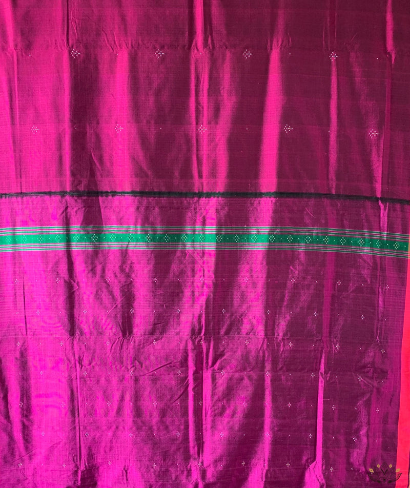 TANGALIYA COTTON-SILK HANDWOVEN SAREE