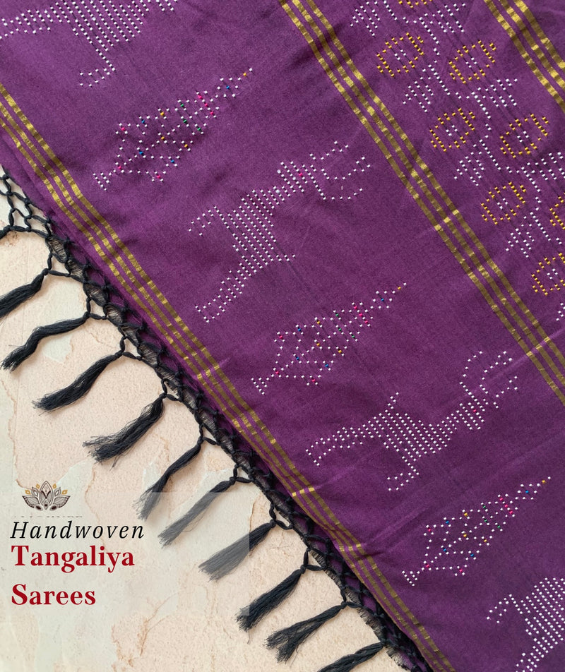 TANGALIYA COTTON HANDWOVEN SAREE