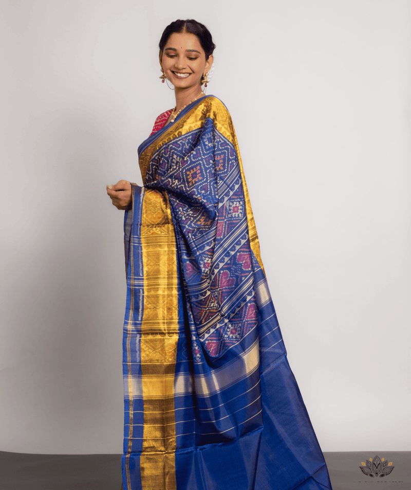 Silk Single Ikat Patola Saree