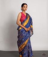 Silk Single Ikat Patola Saree