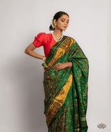 Silk Single Ikat Patola Saree