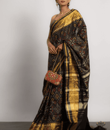 Silk Single Ikat Patola Saree