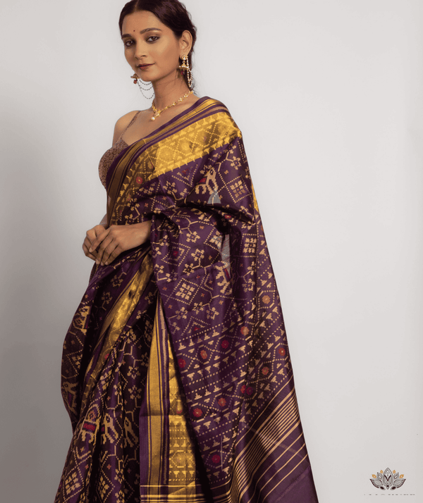 Silk Single Ikat Patola Saree