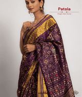 Silk Single Ikat Patola Saree