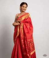 Silk Single Ikat Patola Saree