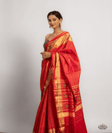 Silk Single Ikat Patola Saree