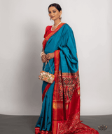 Silk Semi Double Ikat Patola Saree