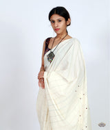 Handstitched Applique Saree