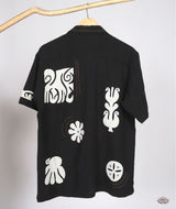 Handstitched Applique Kala Cotton Shirt