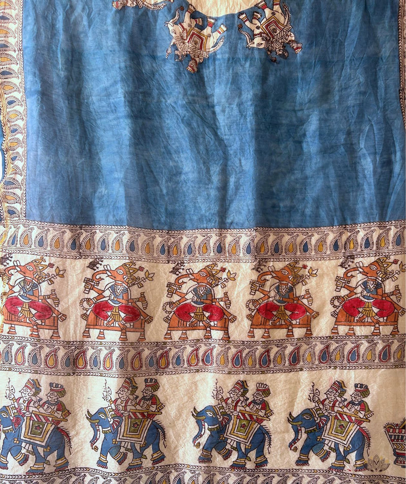 Mata ni Pachhedi Chanderi Silk Dupatta