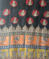 Mata ni Pachhedi Chanderi Silk Dupatta