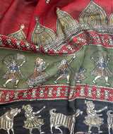 Mata ni Pachhedi Chanderi Silk Dupatta