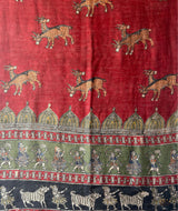 Mata ni Pachhedi Chanderi Silk Dupatta