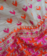 Phulkari Hand Embroidery Dupatta