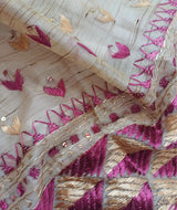 Phulkari Hand Embroidery Dupatta