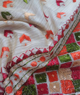 Phulkari Hand Embroidery Dupatta