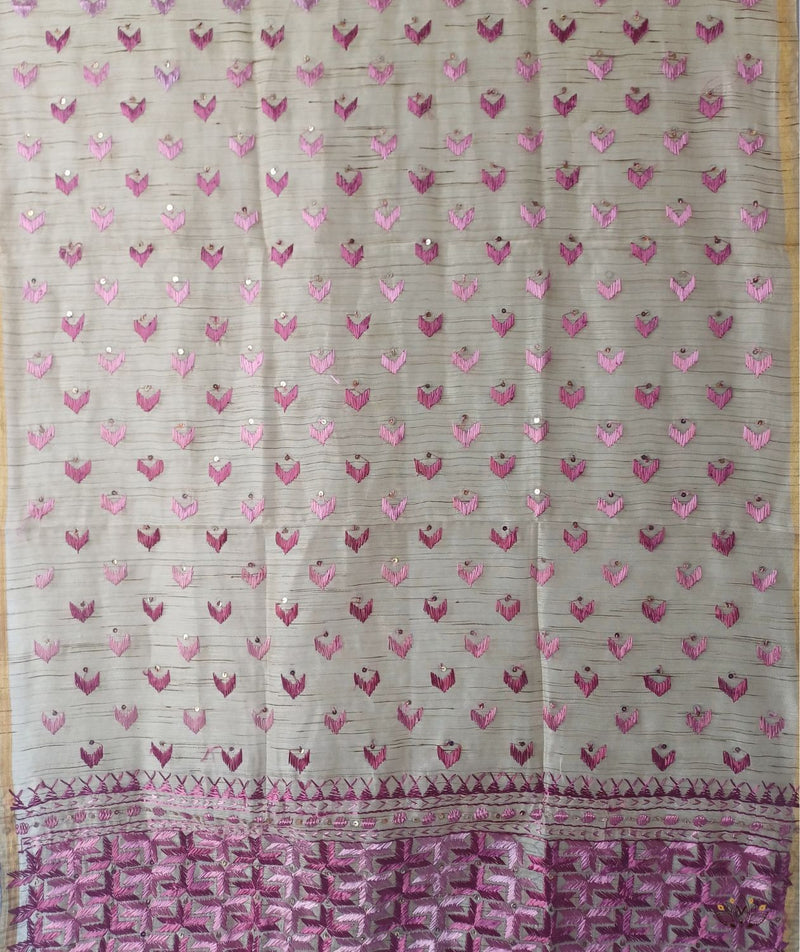 Phulkari Hand Embroidery Dupatta