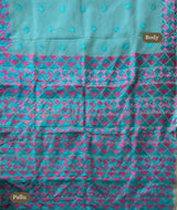 Phulkari Hand Embroidery Saree