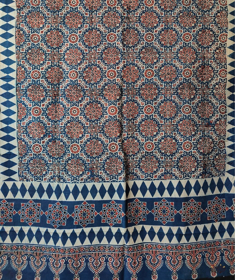 AJRAKH COTTON HAND BLOCK PRINTED TWO PIECE SUIT