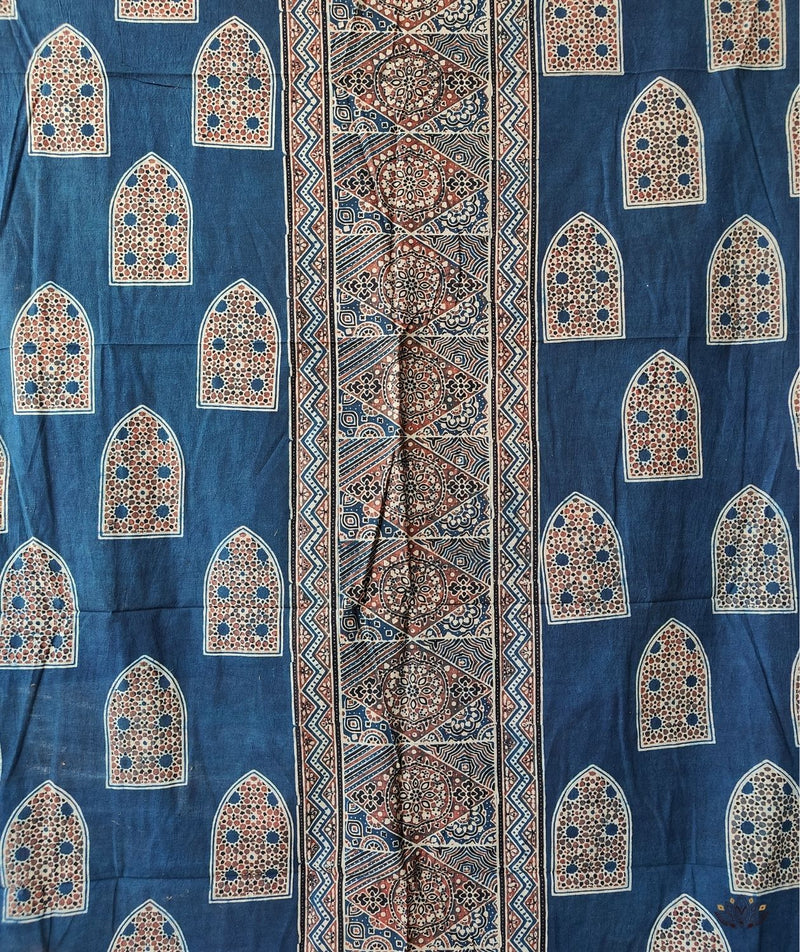 AJRAKH COTTON HAND BLOCK PRINTED TWO PIECE SUIT