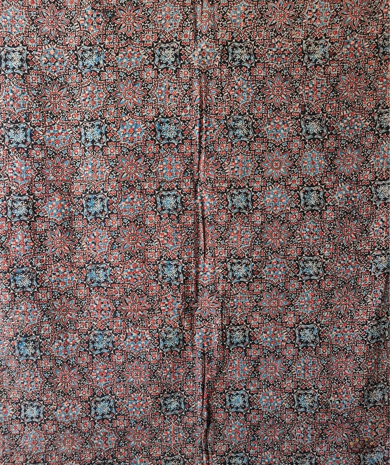 AJRAKH COTTON HAND BLOCK PRINTED TWO PIECE SUIT