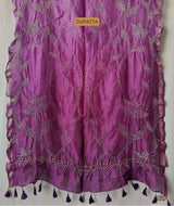 BANDHANI CHANDERI SUIT PIECE