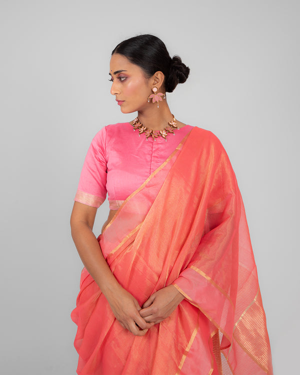 Chanderi Handwoven Saree