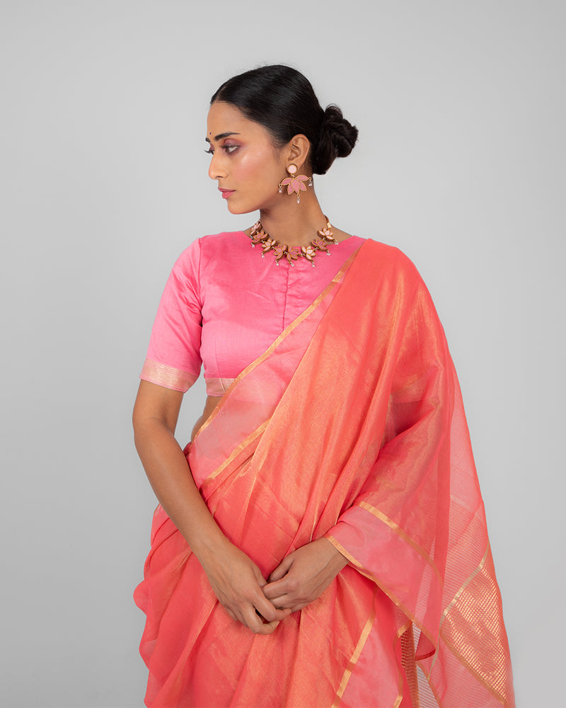 Chanderi Handwoven Saree