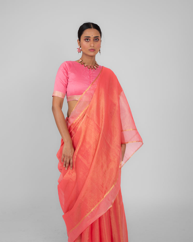 Chanderi Handwoven Saree