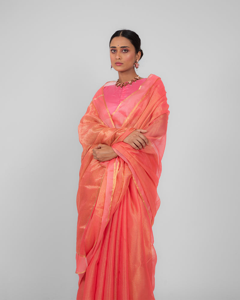 Chanderi Handwoven Saree