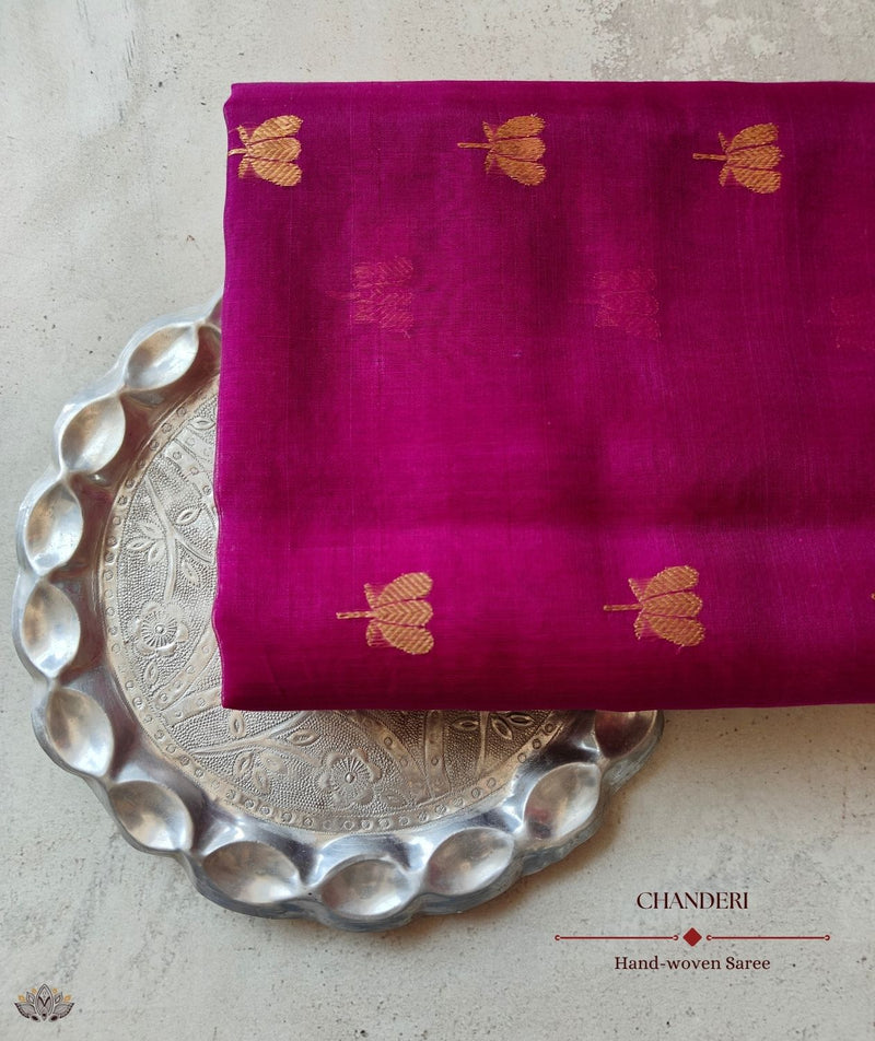 Chanderi Handwoven Saree