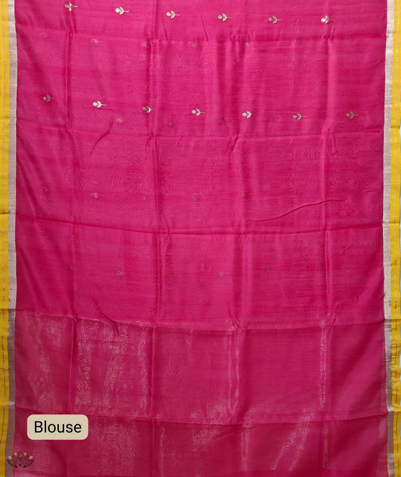 Chanderi Handwoven Saree