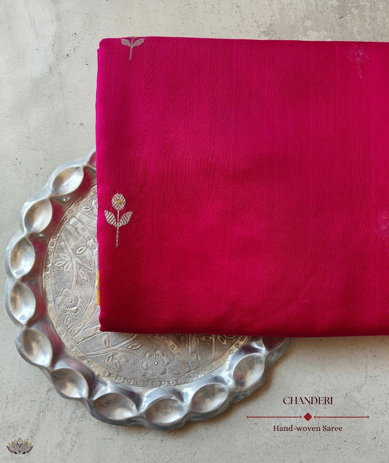 Chanderi Handwoven Saree