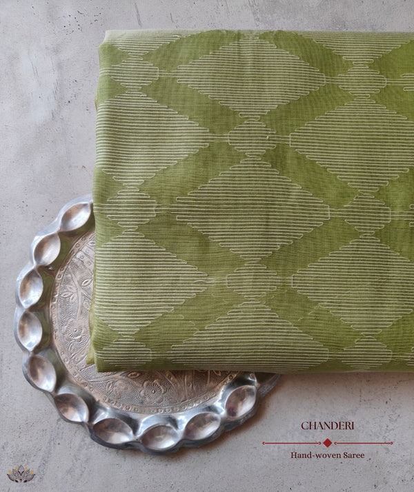 Chanderi Handwoven Saree