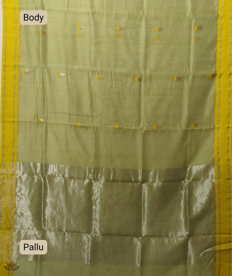 Chanderi Handwoven Saree