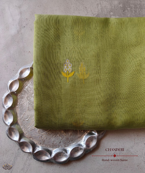 Chanderi Handwoven Saree